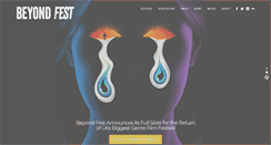 Desktop Screenshot of beyondfest.com
